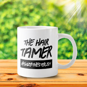 Grappig De Hair Tamer Hashtag Naam Grote Koffiekop