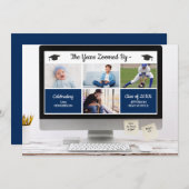 Grappig de jaren die door de Foto's Partij van het Kaart (Voorkant / Achterkant)