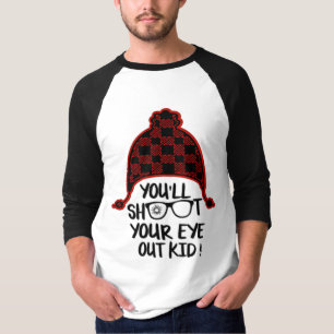 Grappig de kerstfilm feestdagen t-shirt