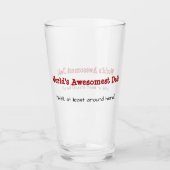 Grappig | De oudste pap ter wereld | VADERDAG Glas (Voorkant)