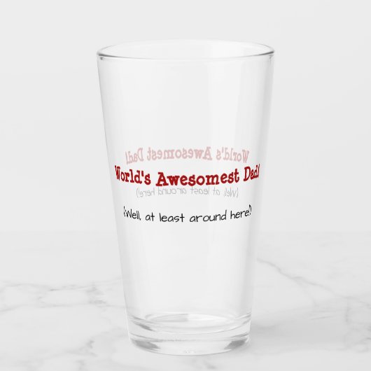 Grappig | De oudste pap ter wereld | VADERDAG Glas (Voorkant)