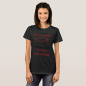 Grappig de slechtste Basketball speler in de gesch T-shirt (Voorkant volledig)