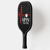 Grappig de Spin Doctor Spuit Heartbeat Chart Pickleball Paddle (Links)