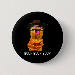 Grappig De Verbrande Pindagoop Bungulator  Ronde Button 5,7 Cm