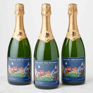 Grappig De Winnaar Drinkt Alles Sparkling Wijnetiket