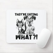 Grappig Debat 2024 Huisdieren Hond Kat Ze eten Wat Muismat (Met muis)