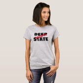 Grappig "Deep State" met "Classified" T-shirt (Voorkant volledig)