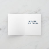 Grappig denken aan jou bedankkaart (Binnen)