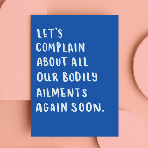 Grappig denken aan jou bedankkaart