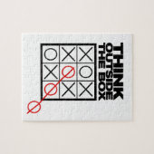 Grappig denken buiten de doos legpuzzel (Horizontaal)