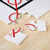 Grappig denken buiten de doos legpuzzel (Zijkant)