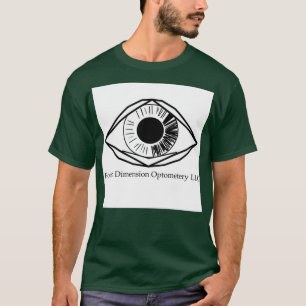 Grappig derde oogoogoogoogtrippy optometry trekker t-shirt