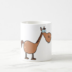 Grappig Derpy Paard Domme Bruine Hengst Koffiemok