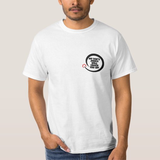 Grappig design Tekst van mijn vader... zal je opsc T-shirt (Voorkant)
