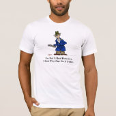 Grappig Detective T-shirt (Voorkant)