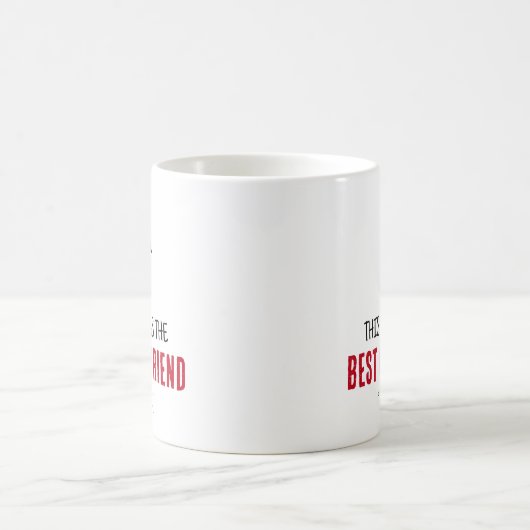 Grappig 'Deze man heeft het beste Vriendin Koffiemok (Center)