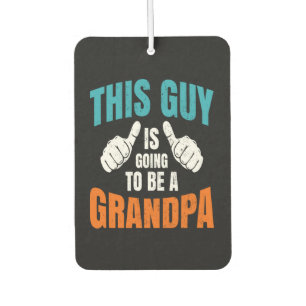 Grappig deze man wordt opa luchtverfrisser