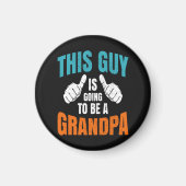 Grappig deze man wordt opa magneet (Voorkant)