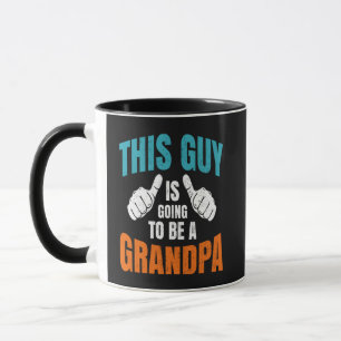 Grappig deze man wordt opa mok
