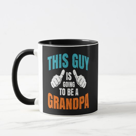 Grappig deze man wordt opa mok (Links)