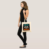 Grappig deze man wordt opa tote bag (Voorkant (model))