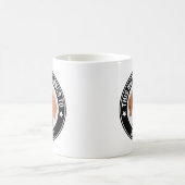 Grappig deze mens behoort tot huisdier naam aangep koffiemok (Center)