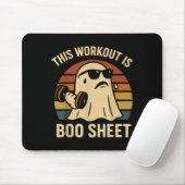 Grappig deze workout is boekenblad Halloween Ghost Muismat (Met muis)