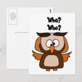 Grappig die Cartoon wint Briefkaart (Voorkant / Achterkant)