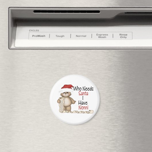 Grappig die Santa Nonni nodig heeft Magneet (Insitu (Vaatwasser))