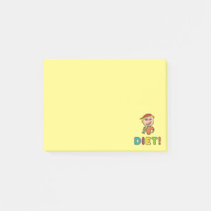 Grappig dieet! post-it® notes