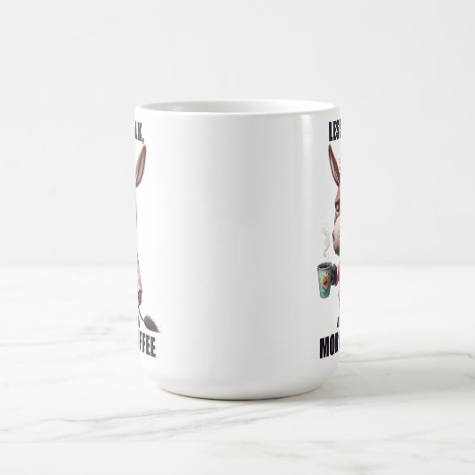 Grappig Dier/Koffie/Ezel Koffiemok (Center)