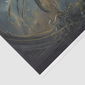 Grappig Dier met Pet Decoupage papier. Tissuepapier (Detail)