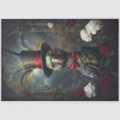 Grappig Dier met Pet Decoupage papier. Tissuepapier (Voorkant)