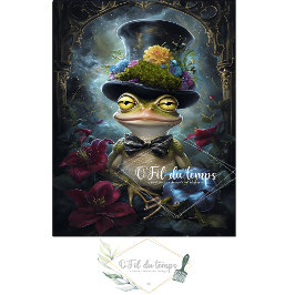 Grappig Dier met Pet Decoupage papier. Tissuepapier