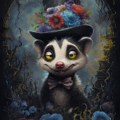 Grappig Dier met Pet Decoupage papier. Tissuepapier