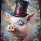 Grappig Dier met Pet Decoupage papier. Tissuepapier