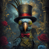 Grappig Dier met Pet Decoupage papier. Tissuepapier