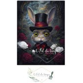 Grappig Dier met Pet Decoupage papier. Tissuepapier