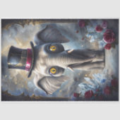 Grappig Dier met Pet Decoupage papier. Tissuepapier (Voorkant)