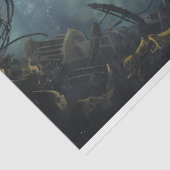 Grappig Dier met Pet Decoupage papier. Tissuepapier (Detail)