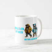 Grappig dier mode liefhebber cadeau koffiemok (Voorkant rechts)