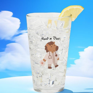 Grappig Dierenartsenpraktijk Paard Dierenarts Gift Glas