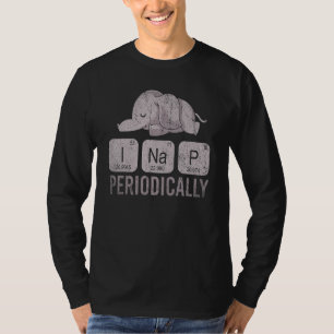 Grappig Dierendutje Periodiek Tafel PJ Schattige S T-shirt