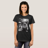 Grappig Dierenzwembad Capybara Selfie met ca T-shirt (Voorkant volledig)