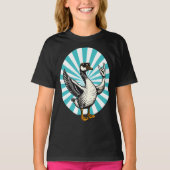 Grappig Dierlijke Muziek Gift | Cool Goose Rock Da T-shirt (Voorkant)