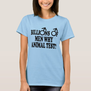 Grappig dieronderzoek t-shirt