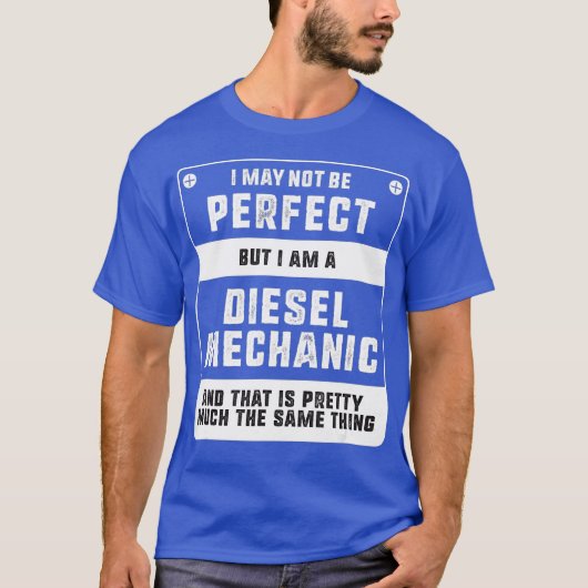 Grappig Diesel Mechanic Shirten Gift T-shirt (Voorkant)