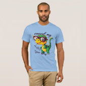 Grappig Dinosaur T-shirt – "Cancel My Subscription (Voorkant volledig)