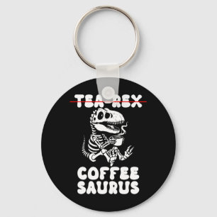 Grappig Dinosaurus Skelet Kostuum Goth Tea-Rex Sleutelhanger