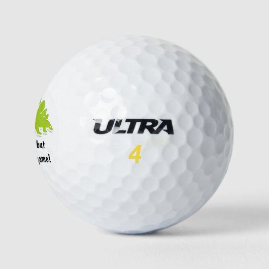 Grappig dinosaurusontwerp golfballen (Logo)